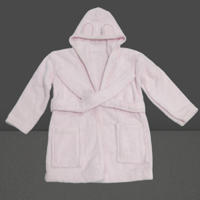 cotton baby bath gown for 6-18 months
